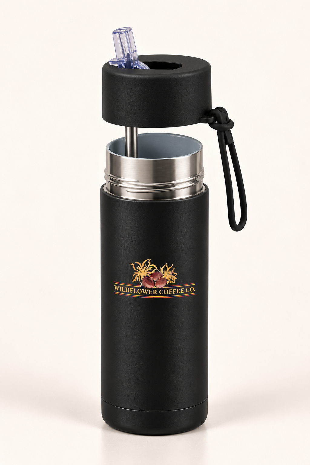 Ceramic Insulated Water Bottle | 20oz